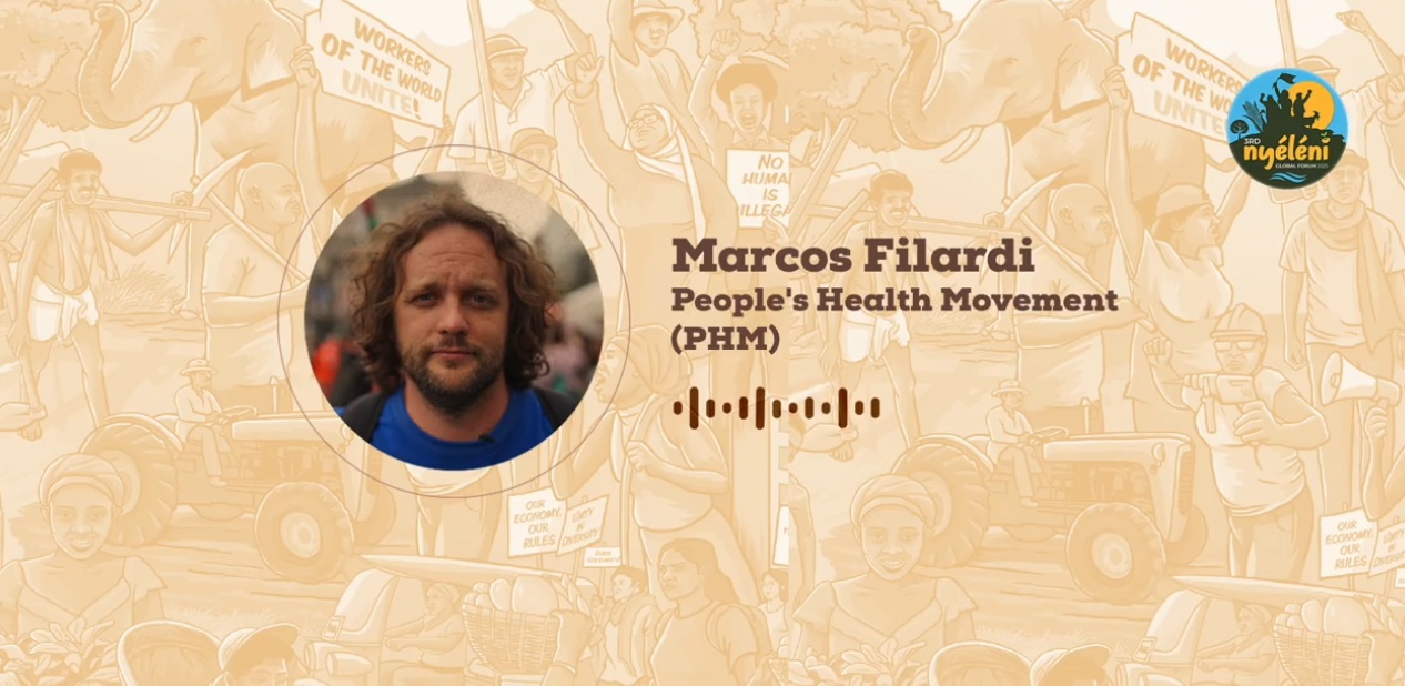 Santé, souveraineté alimentaire et justice de genre — Une conversation avec Marcos Filardi